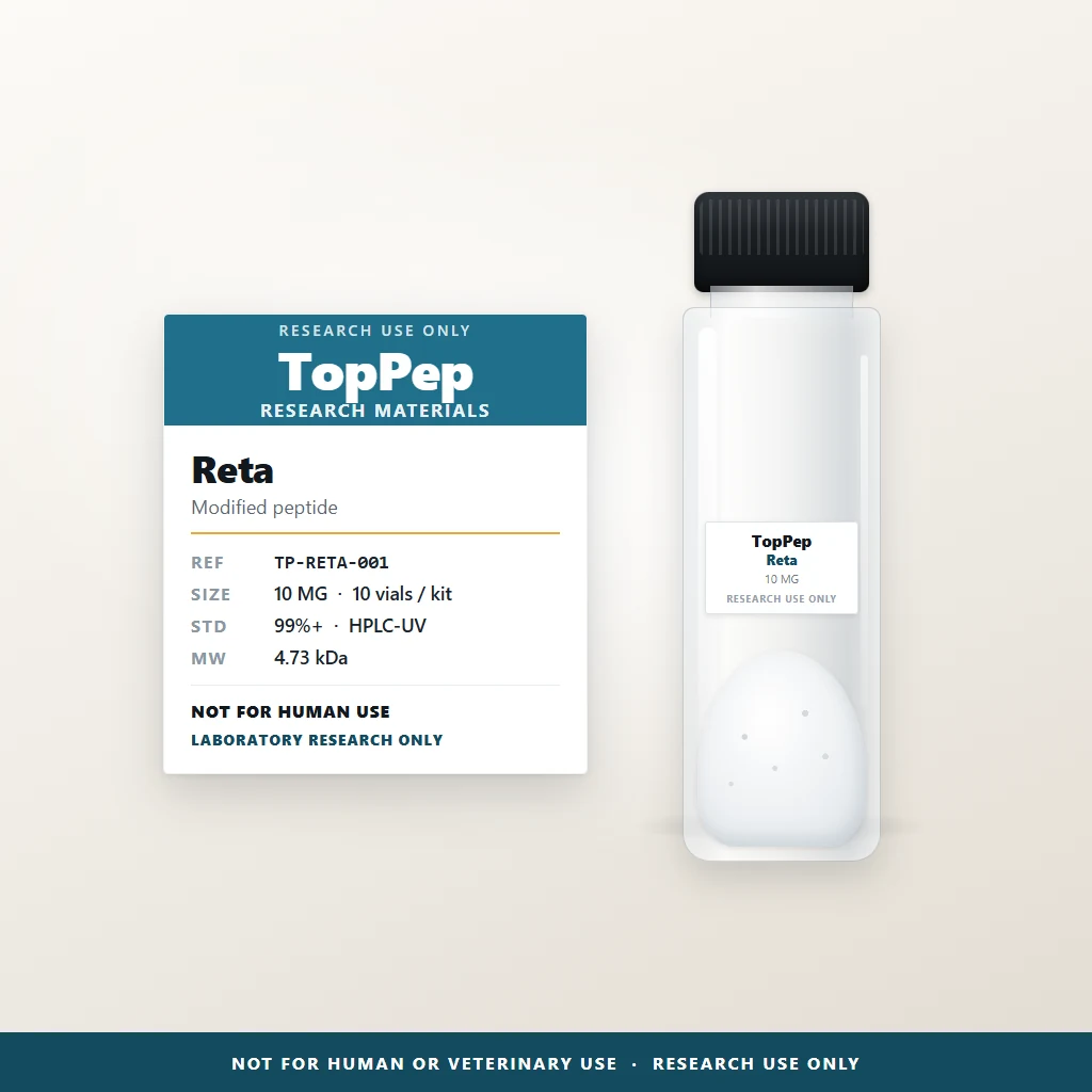 TP-RETA-001 — Modified peptide reference material