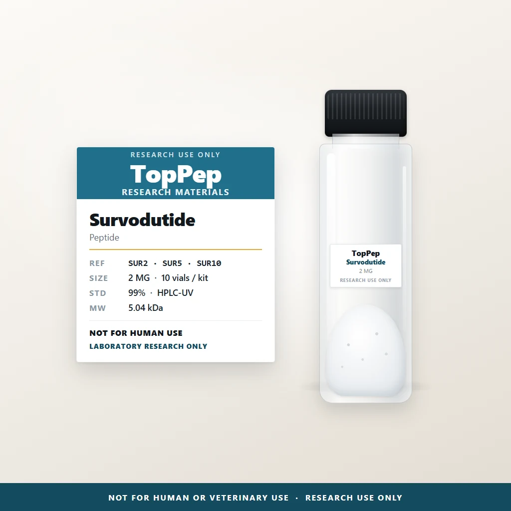 SUR2 — Peptide reference material